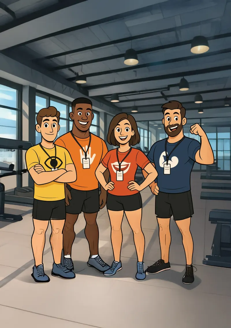 Illustration : des thérapeutes, comme des entraîneurs de sport